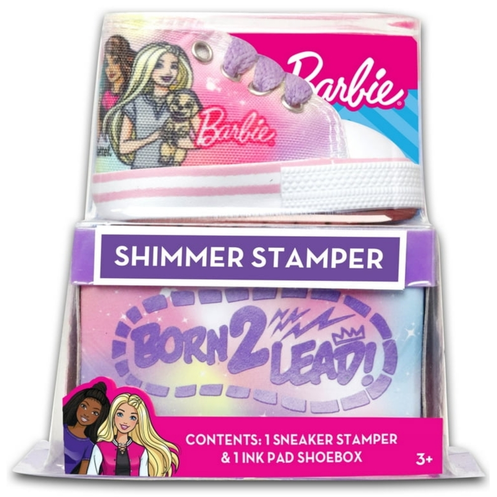 Barbie Sneaker Shimmer Stamper NWT